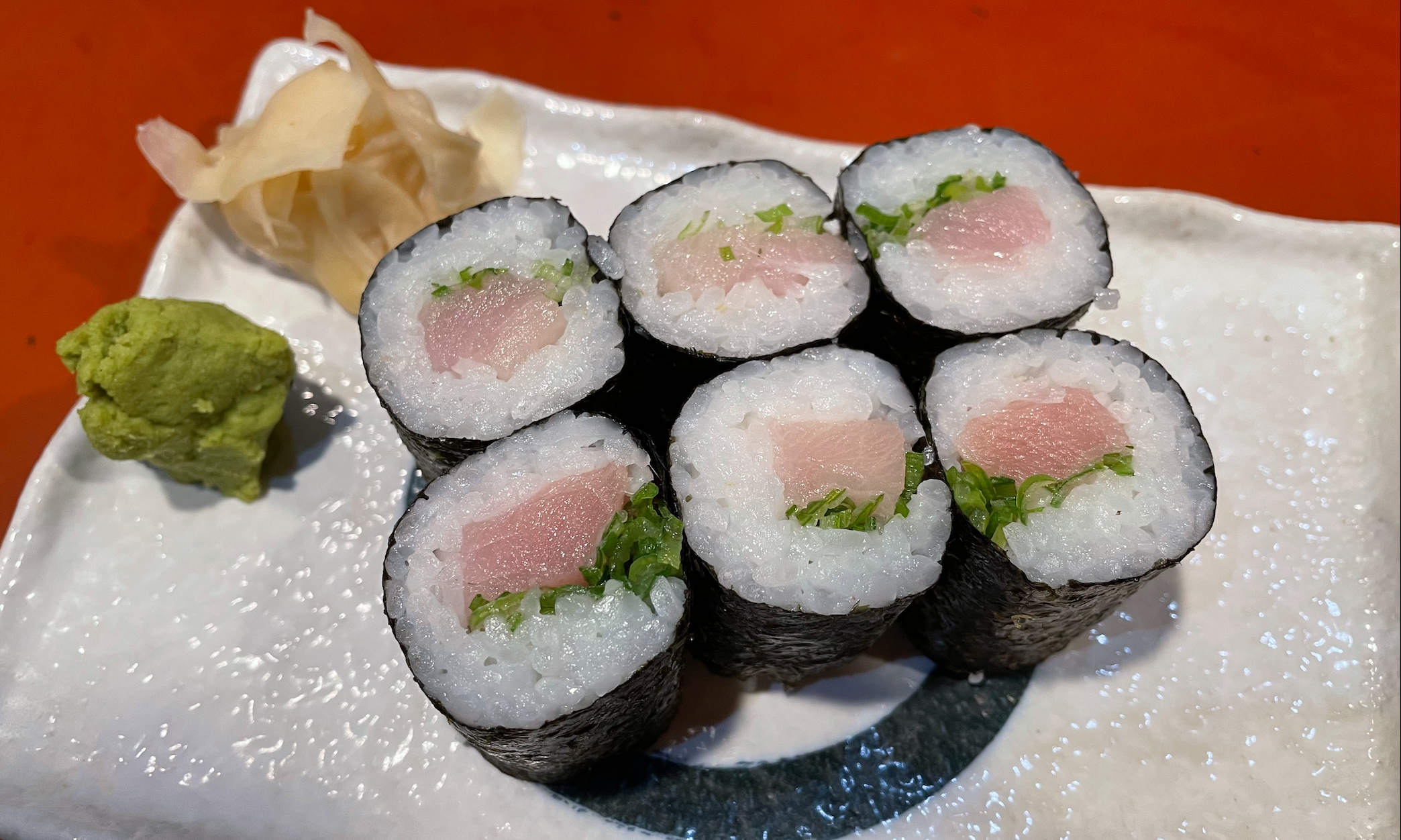 Order Negihama Maki Roll food online from Izakaya Mai store, San Mateo on bringmethat.com
