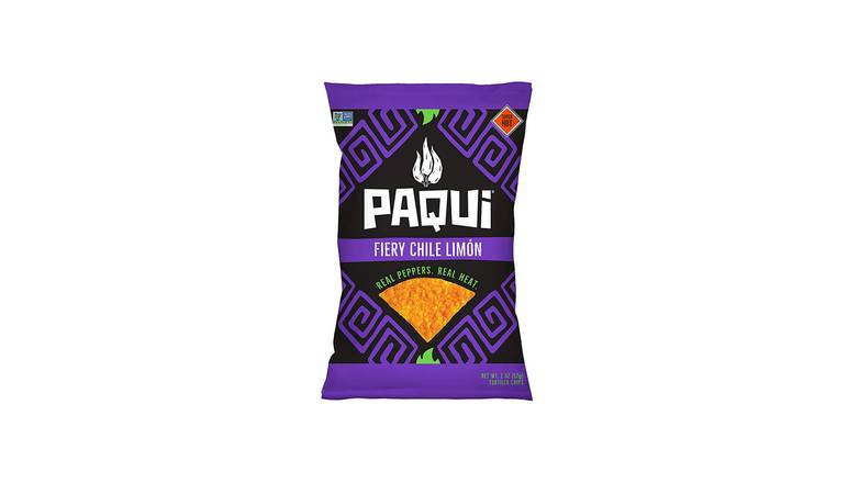 Order Paqui Fiery Chile LimÃ³n Spicy Tortilla Chips food online from Route 7 Food Mart store, Norwalk on bringmethat.com