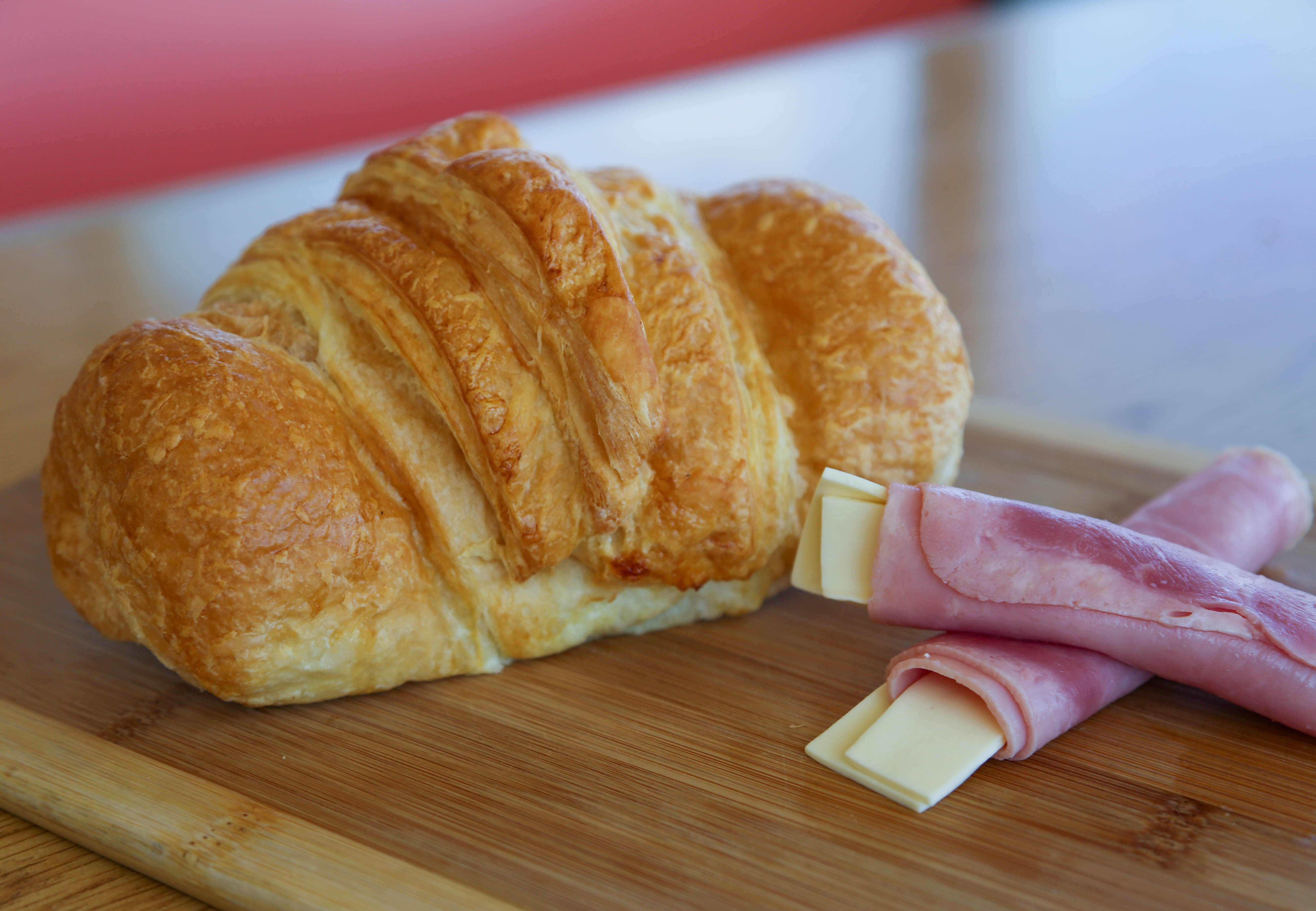 Order Ham and Cheese Croissant 縷 food online from Hihi Donuts store, Phoenix on bringmethat.com