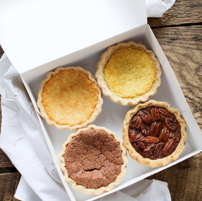 Order 4 Pack Petite Sweet Bundle food online from Southern Baked Pie Company store, Gainesville on bringmethat.com