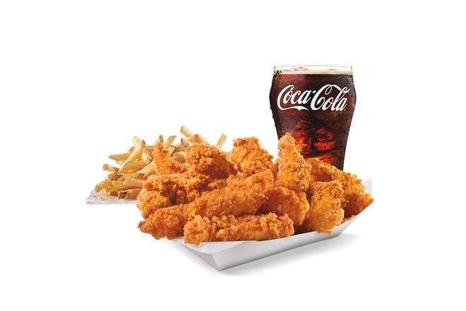 Order 10 Piece - Hand-Breaded Chicken Tenders™ Box Combo food online from Hardee store, Paducah on bringmethat.com