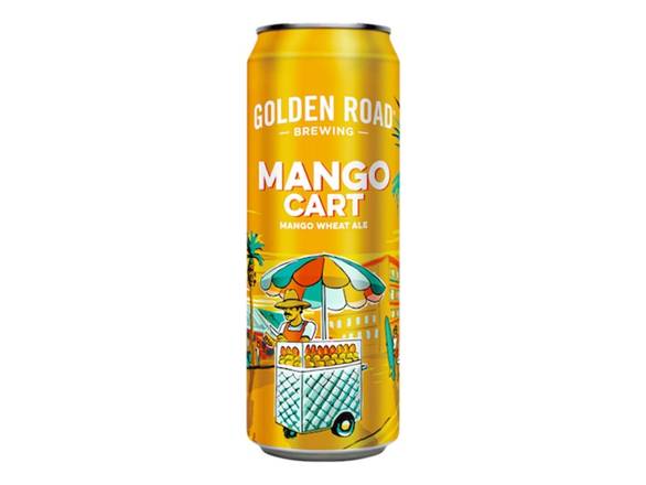 Order Golden Road Brewing Mango Cart - 25oz Can food online from Southwest Liquor store, Thousand Oaks on bringmethat.com