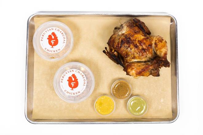 Order Whole Chicken Family Meal (No soda) food online from Frisco's Chicken store, Lancaster on bringmethat.com