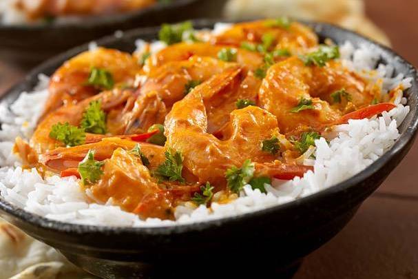 Order Shrimp Rice Bowl food online from Okay Korean Street Food store, Rancho  Cucamonga on bringmethat.com