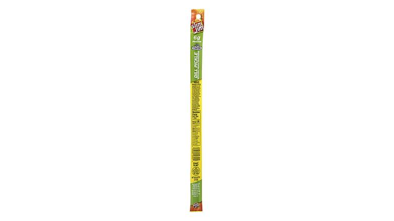 Order Slim Jim Giant Dill Pickle Smoked Meat Snack Sticks food online from Red Roof Market store, Lafollette on bringmethat.com
