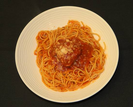 Order LS Spaghetti Con Polpette food online from Casa! Ristorante store, FORT WAYNE on bringmethat.com