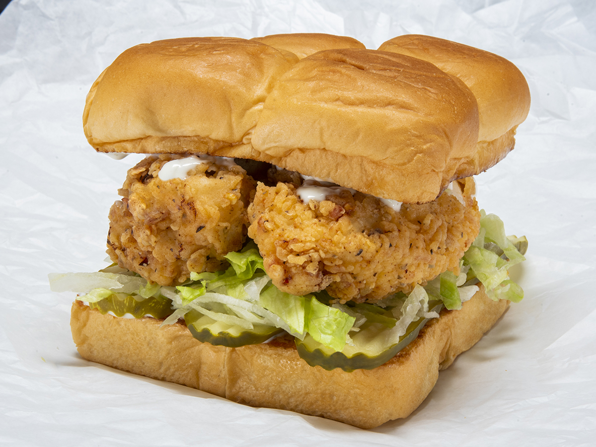 Order Bad Mutha Clucka Chicken food online from Dog Haus store, Burbank on bringmethat.com
