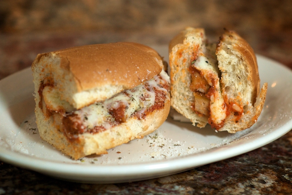 Order Sausage Parm Sub food online from Salvatore Italian Grill store, Warren on bringmethat.com