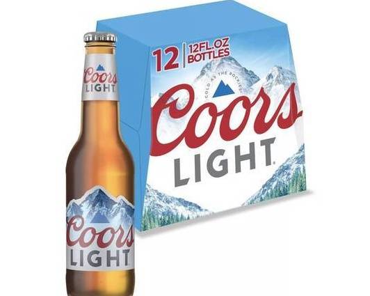 Order Coors Light, 12pk-12oz bottle beer (4.2% ABV) food online from Cold Spring Liquor store, Liberty Hill on bringmethat.com