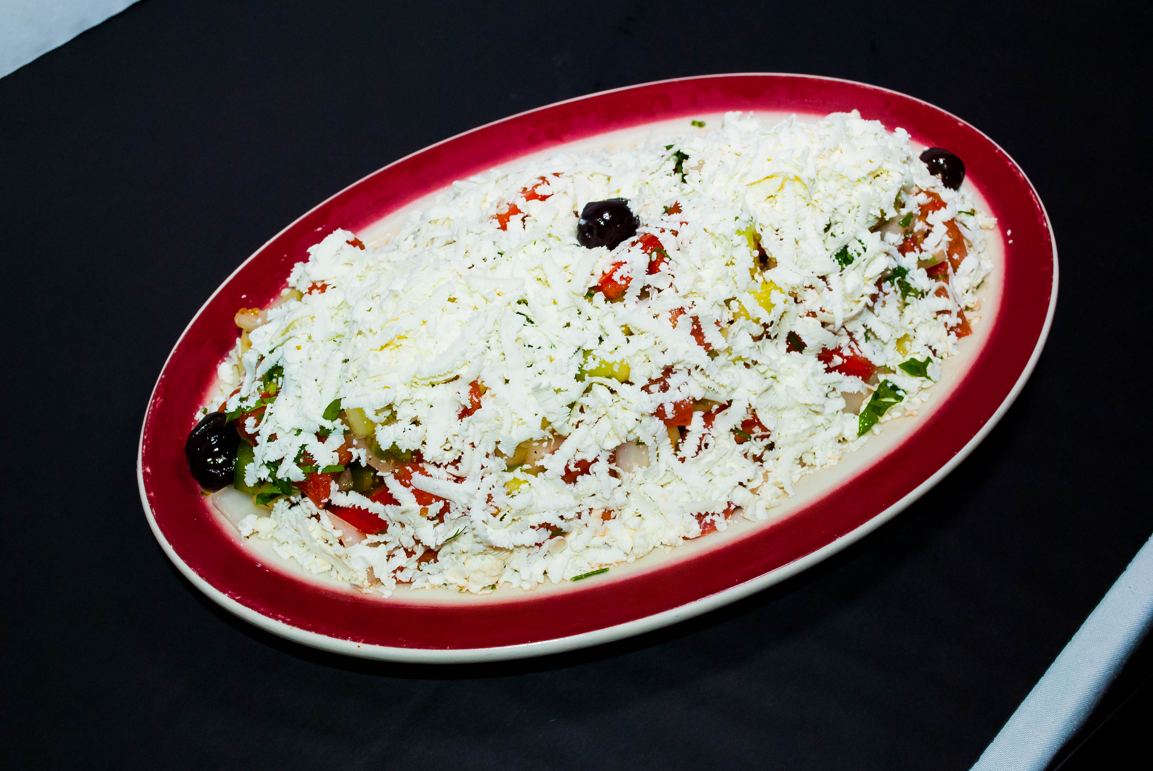 Order Shepherd Salad with Pastrami and Feta Cheese food online from Taci's Beyti store, Brooklyn on bringmethat.com