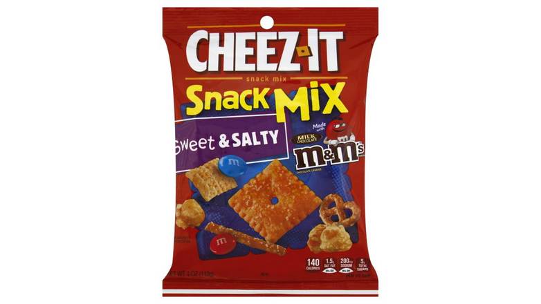 Order Cheez-It Sweet & Salty Wih M&M'S Snack Mix food online from Trumbull Mobil store, Trumbull on bringmethat.com