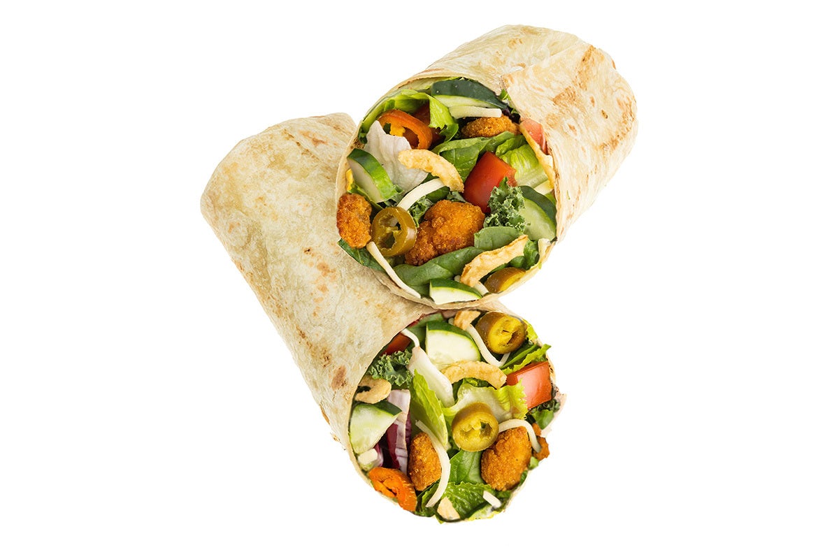 Order Jalapeño Ranch Crispy Chicken Wrap food online from Saladworks store, East Rutherford on bringmethat.com