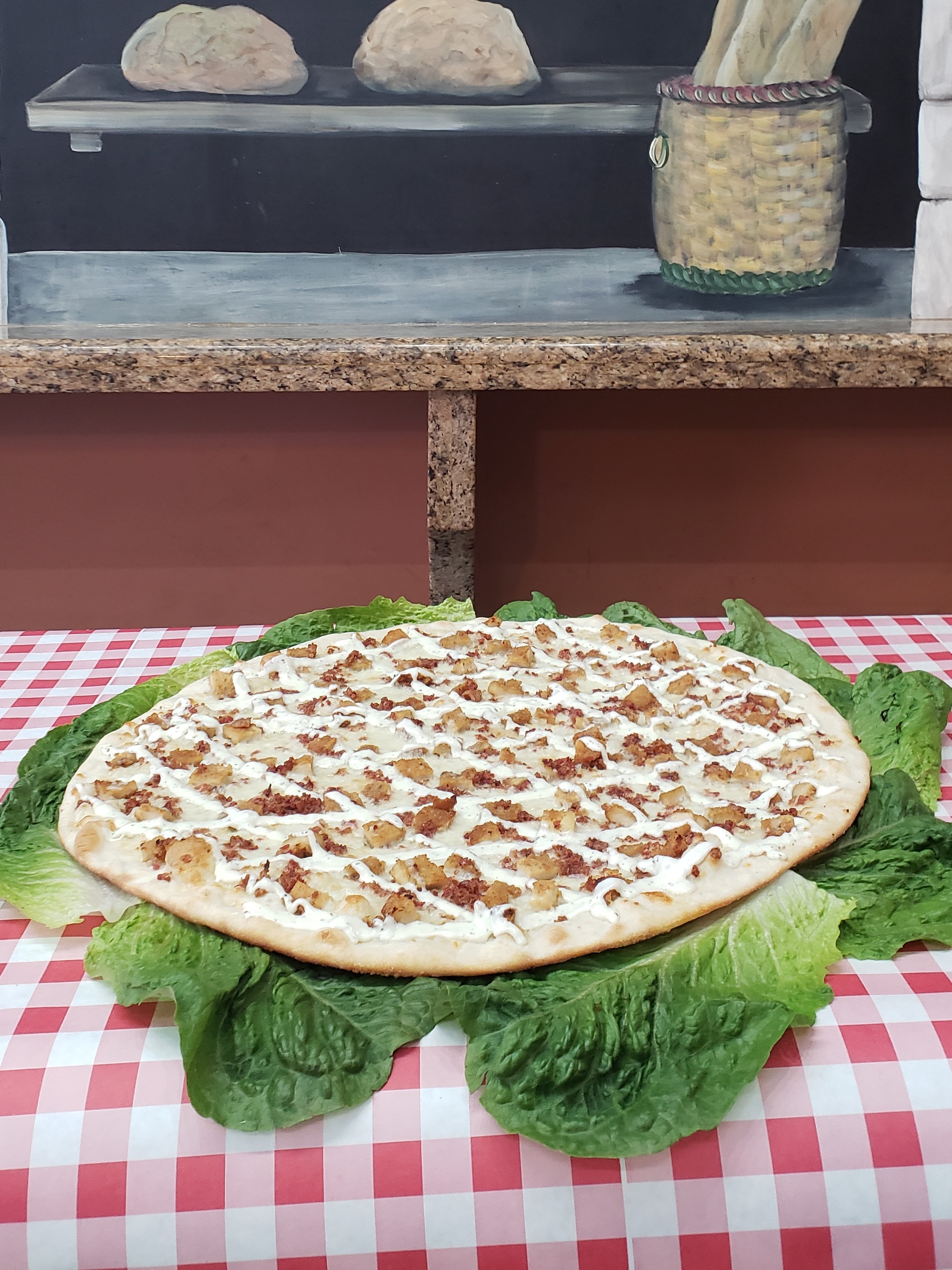 Order Bacon Chicken and Ranch Pizza food online from The Pizza Place store, Yonkers on bringmethat.com