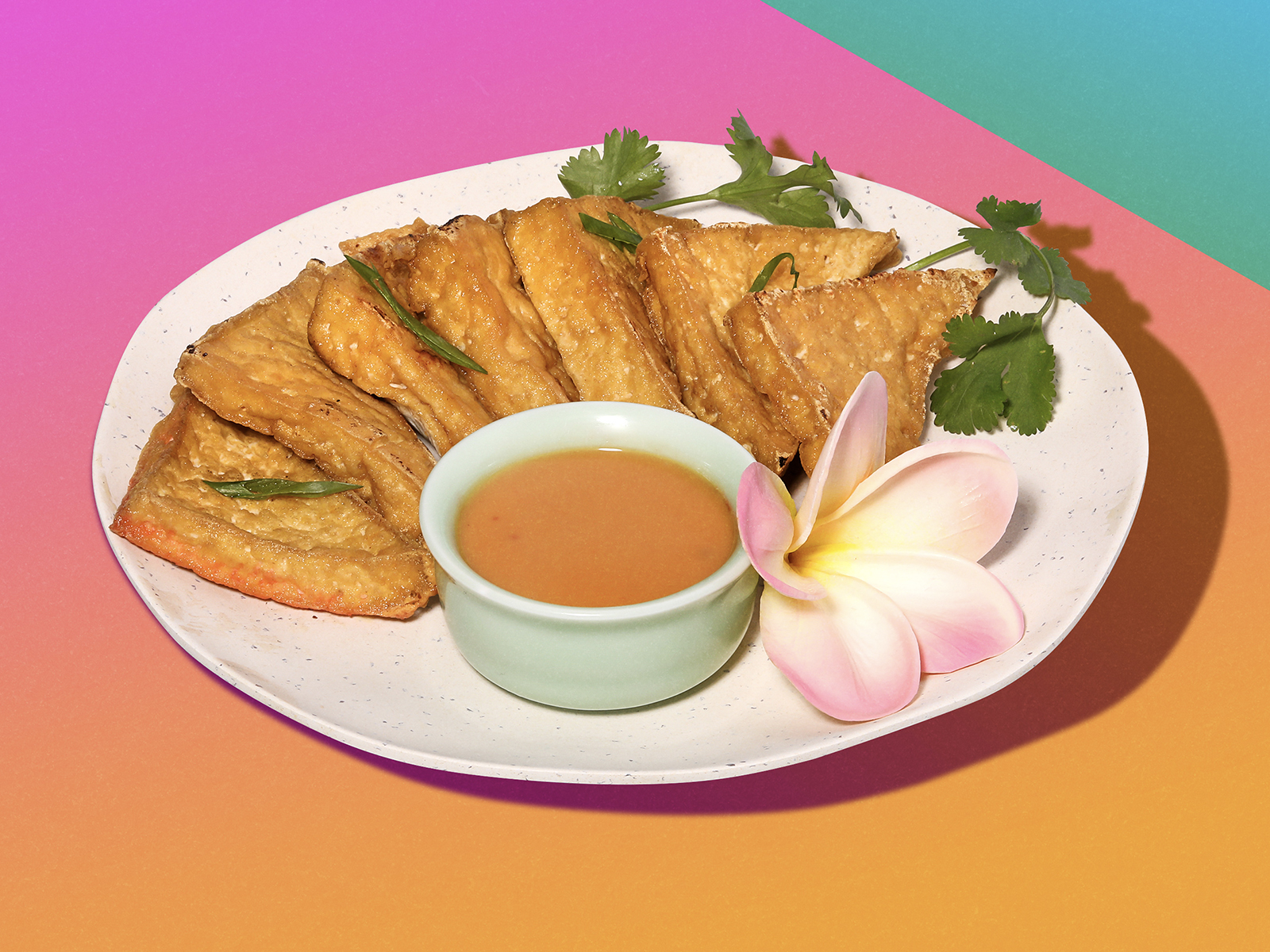 Order Fried Tofu food online from Nice Rice Vegan Thai store, Woodland Hills on bringmethat.com