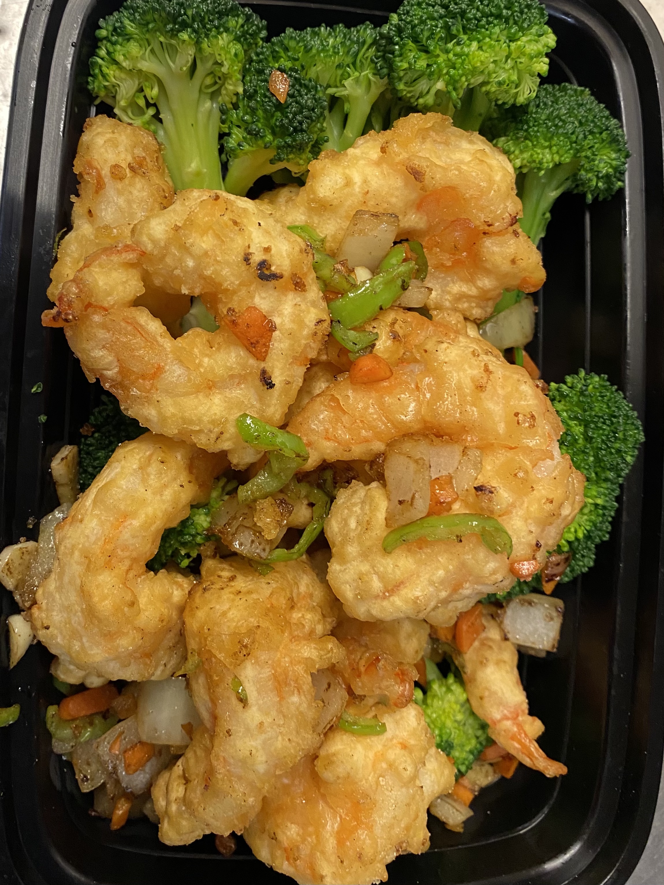 Order H13. Salt and Pepper Shrimp food online from Happy Garden Chinese Restaurant store, Revere on bringmethat.com