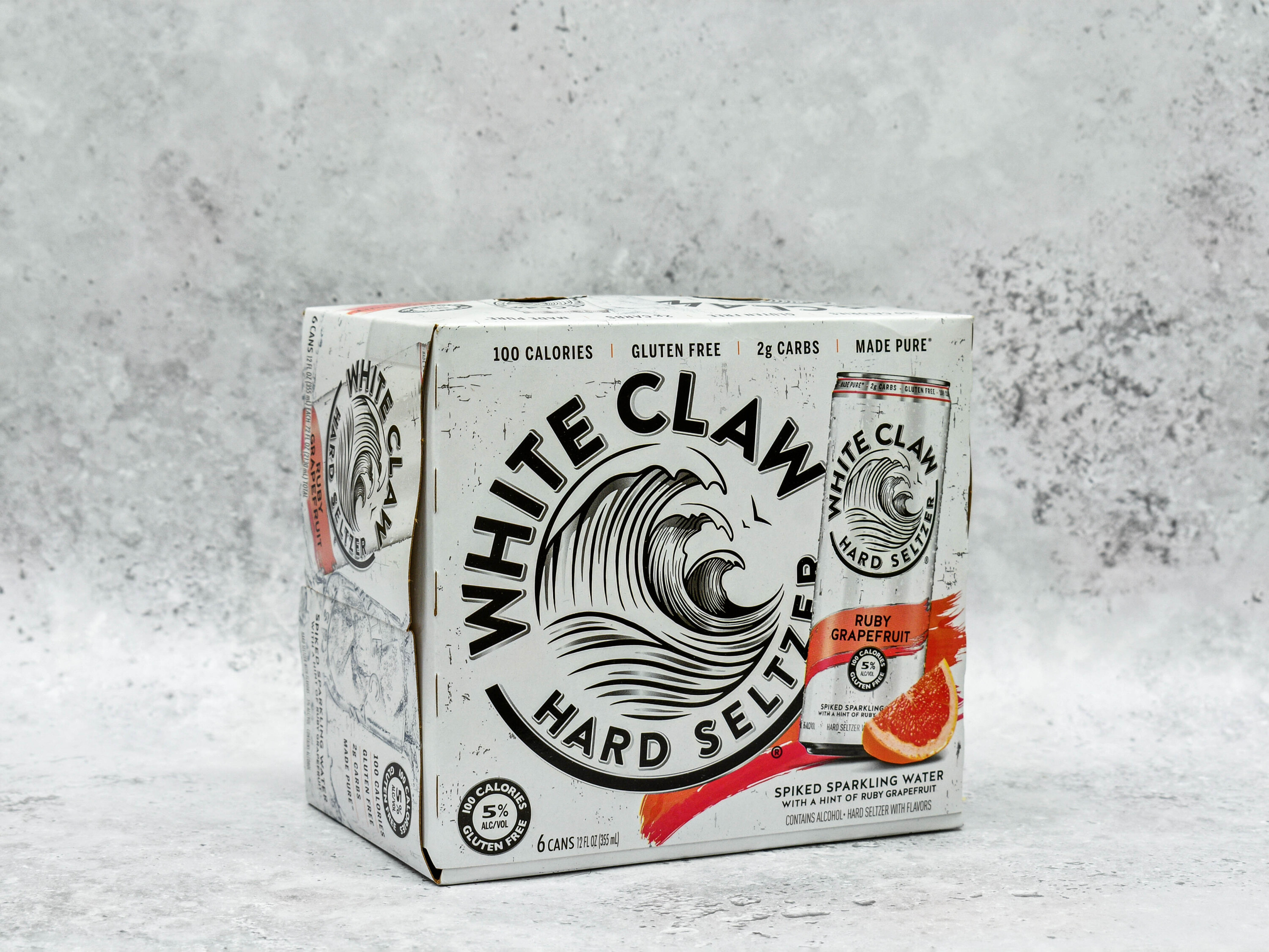 Order White Claw Ruby Grapefruit food online from A & W Liquor store, La Mesa on bringmethat.com