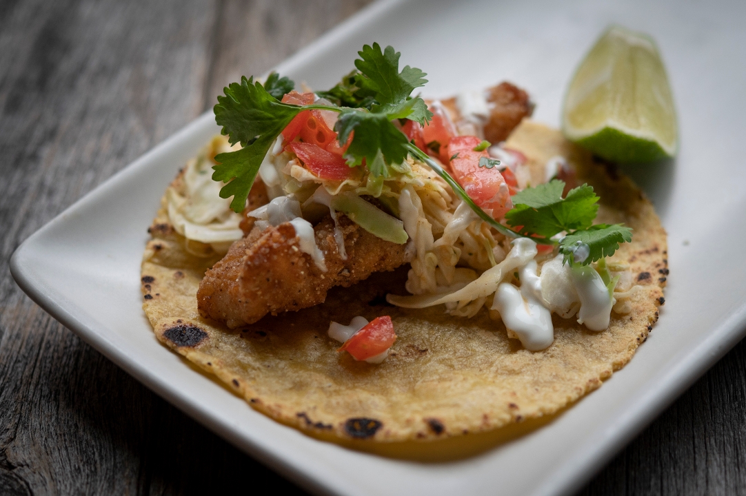 Order 1 Taco Baja Fish food online from Cactus Restaurant store, Seattle on bringmethat.com