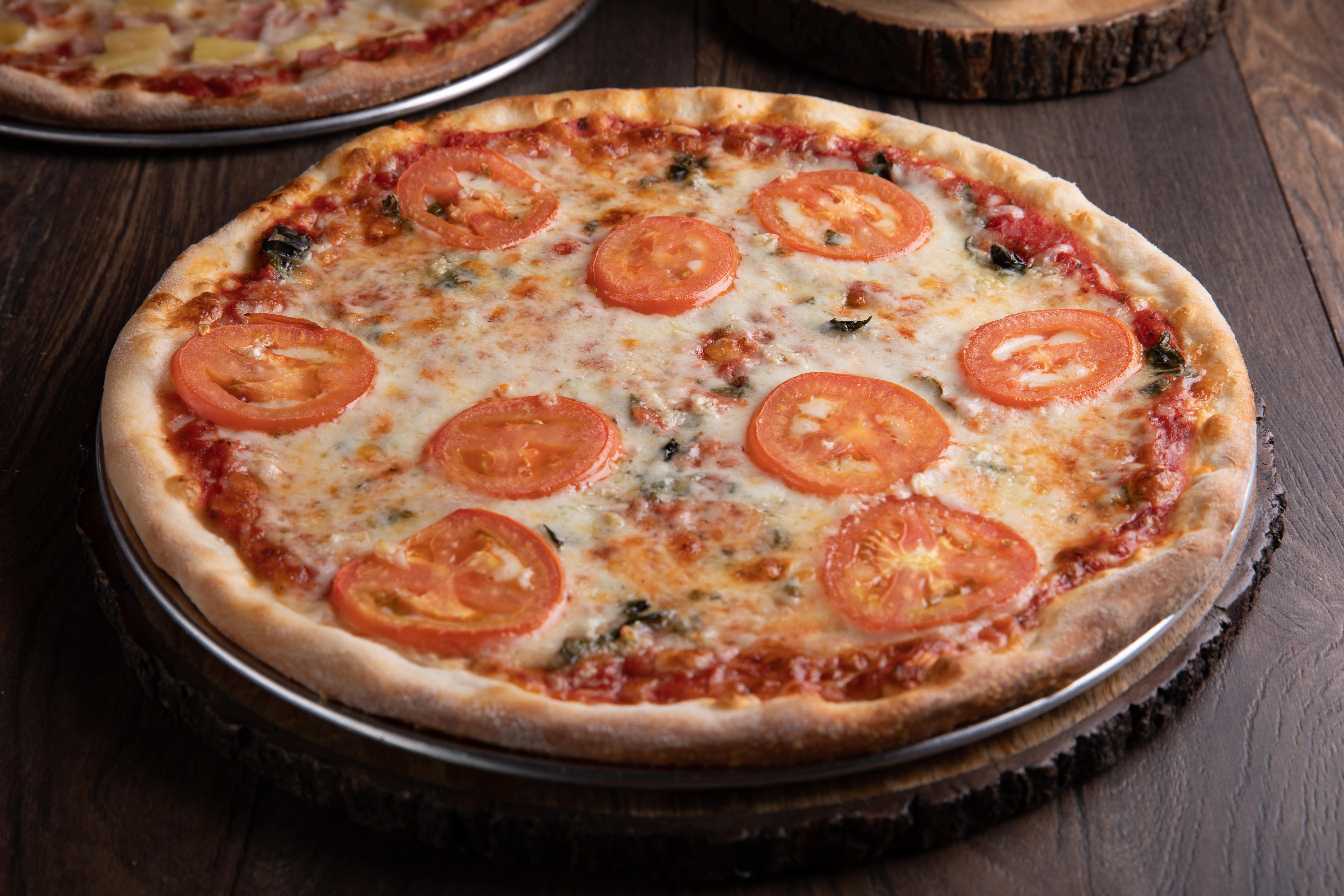 Order Margherita Pizza - Small 12" food online from 500 Degrees Pizzeria store, Charlotte on bringmethat.com