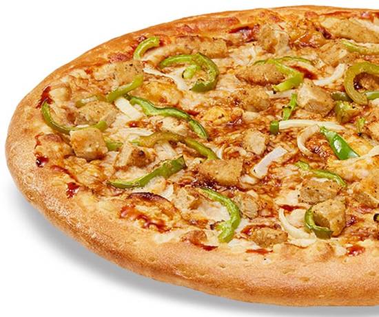 Order Vegan Korean BBQ Chicken-less Topper Pizza food online from Toppers Pizza store, Saint Cloud on bringmethat.com