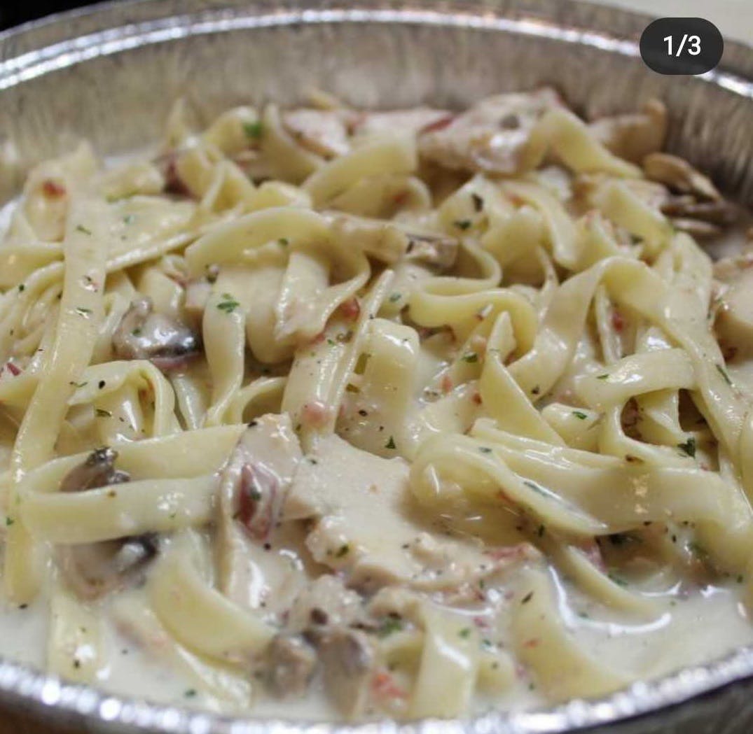 Order Chicken Carbonara - Pasta food online from Pizza Care store, Pittsburgh on bringmethat.com