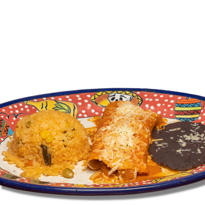 Order Mini Burrito (New) food online from La Fortaleza store, Garfield on bringmethat.com