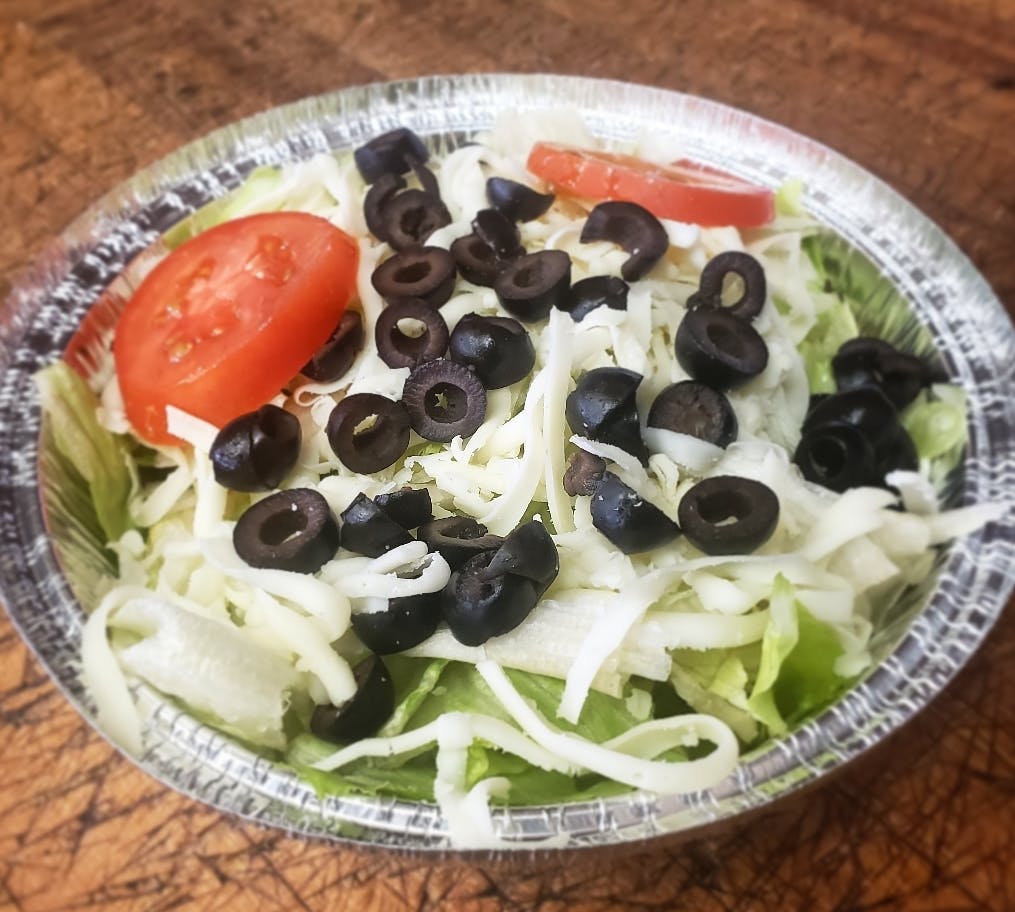Order Tossed Green Salad - Small food online from Red Devil Pizza store, Covina on bringmethat.com