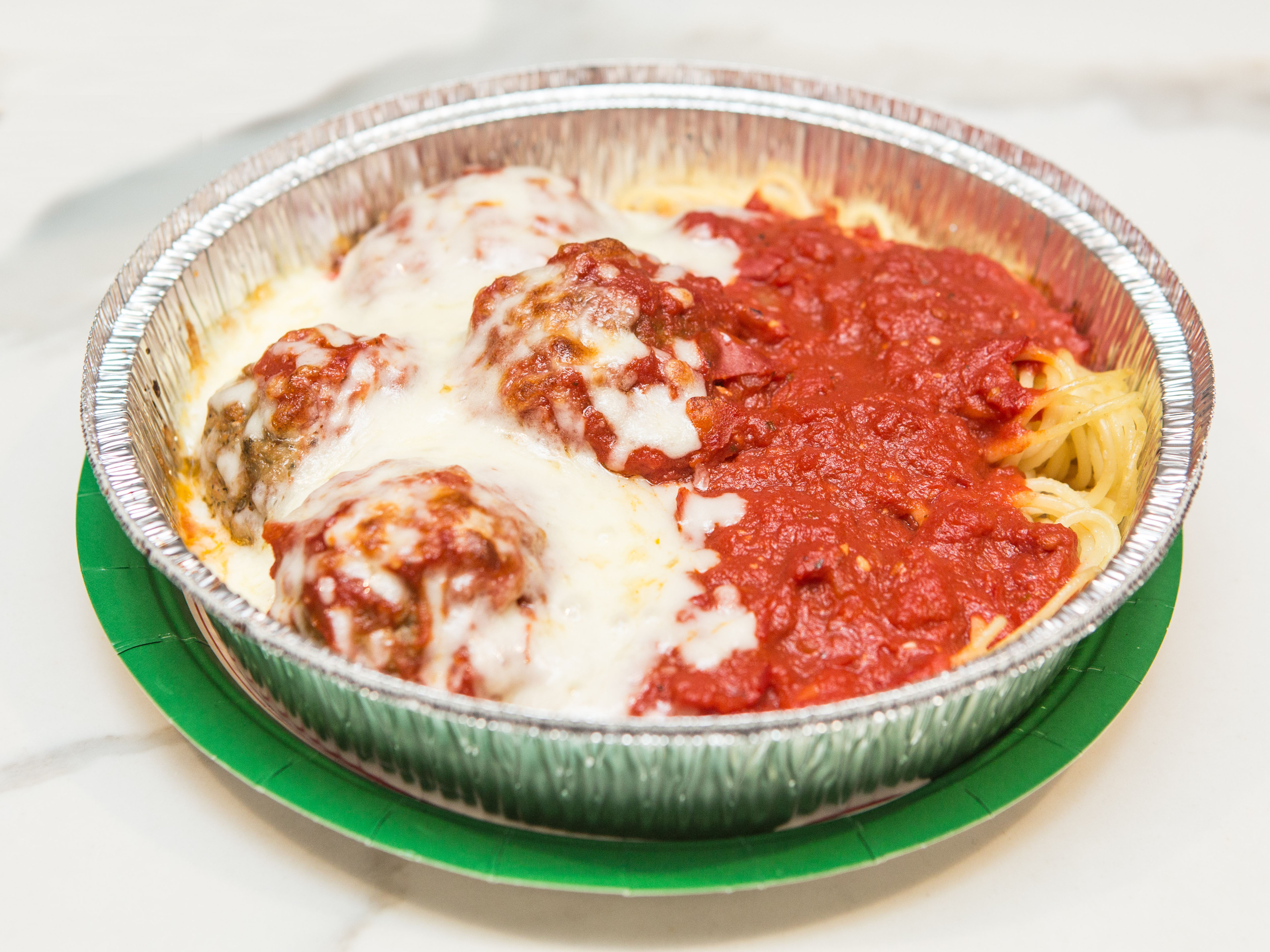 Order Meatball Parmigiana food online from Famous Famiglia Pizza store, New York on bringmethat.com