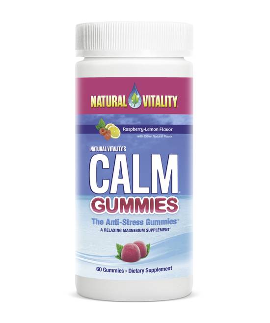 Order Natural Vitality Calm Gummies (60 ct) food online from Rite Aid store, Palm Desert on bringmethat.com