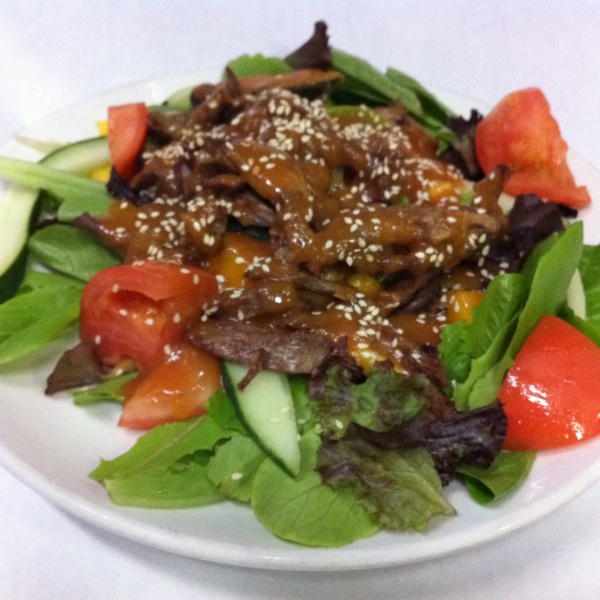 Order 17. Crispy Duck Salad food online from Pinang store, Forest Hills on bringmethat.com