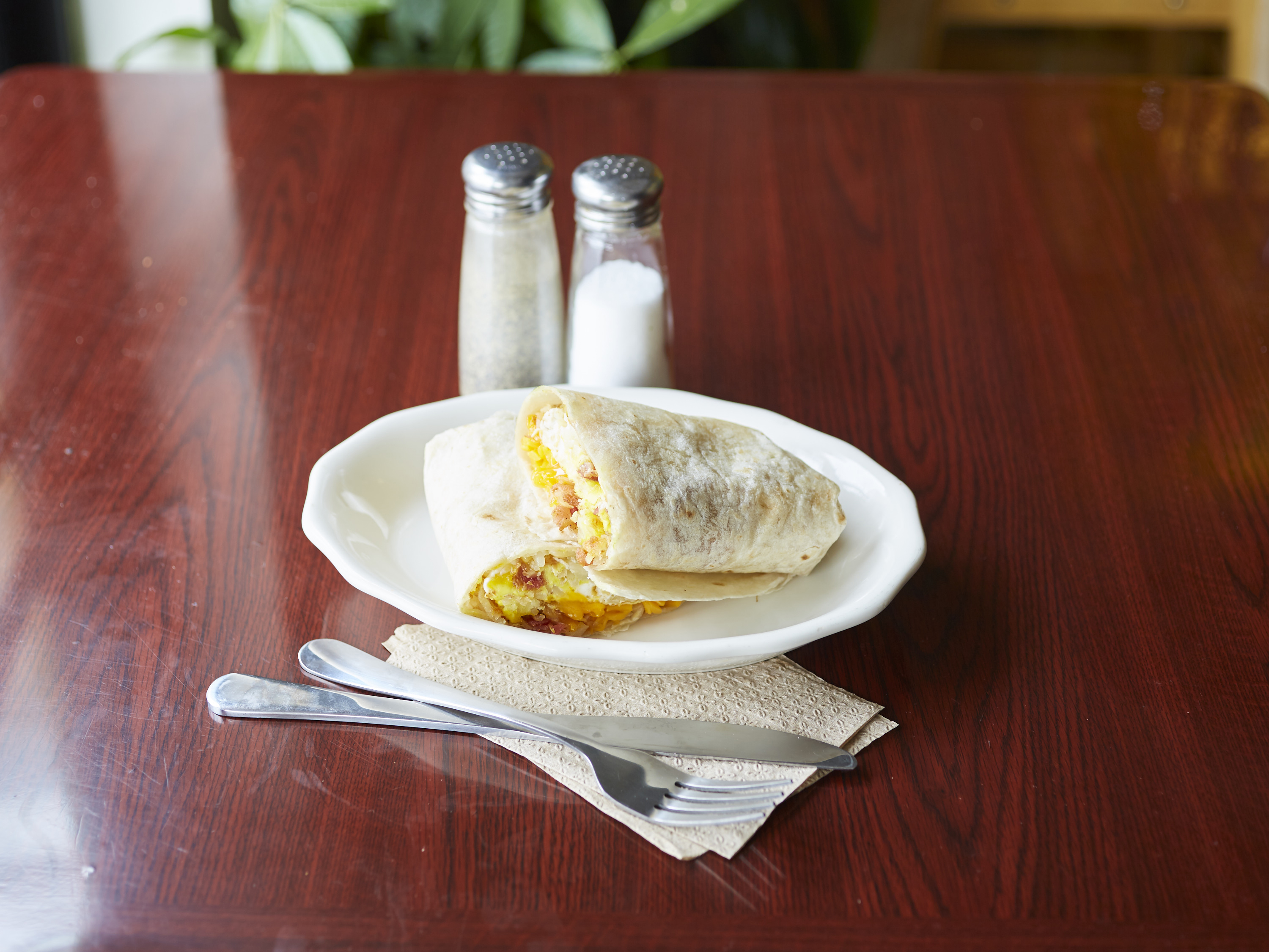 Order Breakfast Burrito food online from Durango Burger store, Inglewood on bringmethat.com