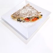 Order 3 Combo Strawberry, Banana and Blueberries Crepe food online from Crave Cafe store, West Hills on bringmethat.com