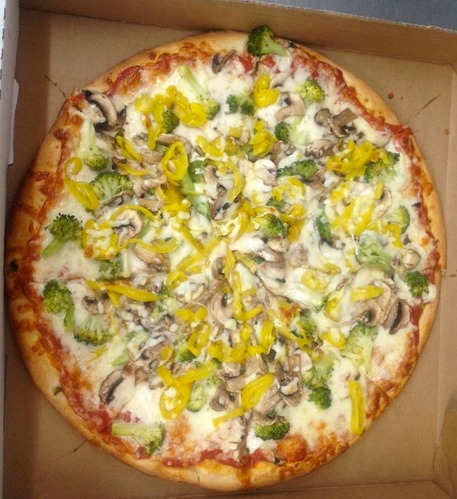 Order Super Veggie Pizza food online from Stella Pizzeria store, Philadelphia on bringmethat.com