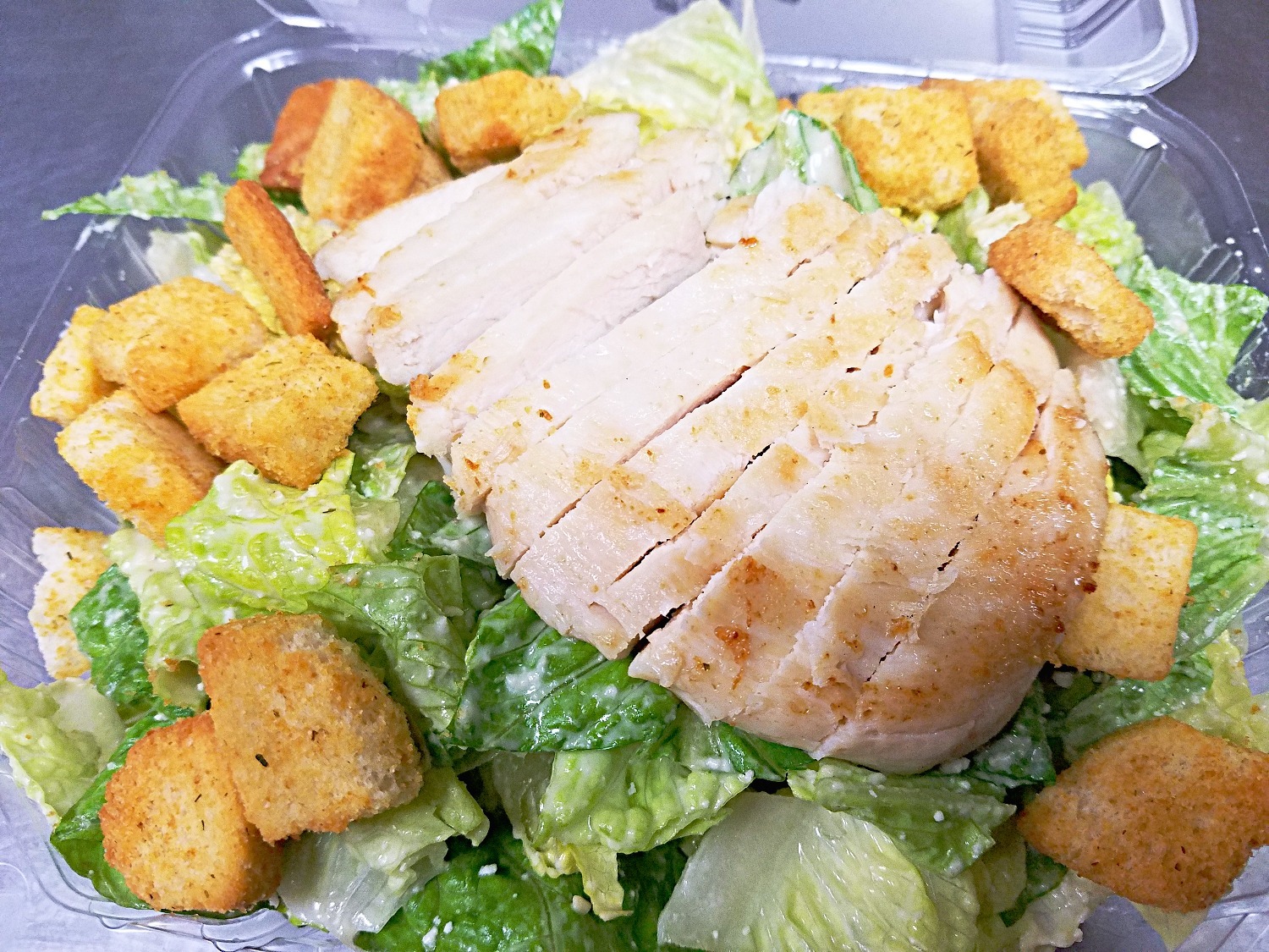 Order Caesar Salad food online from Numero Uno Pizza store, Lawndale on bringmethat.com