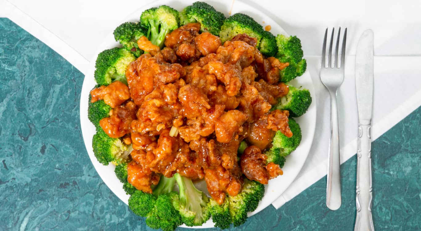 Order General Tso's Chicken food online from King Buffet store, Crystal Lake on bringmethat.com