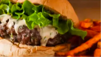 Order Lamb Gourmet Burger food online from Pacific Pourhouse store, Union City on bringmethat.com