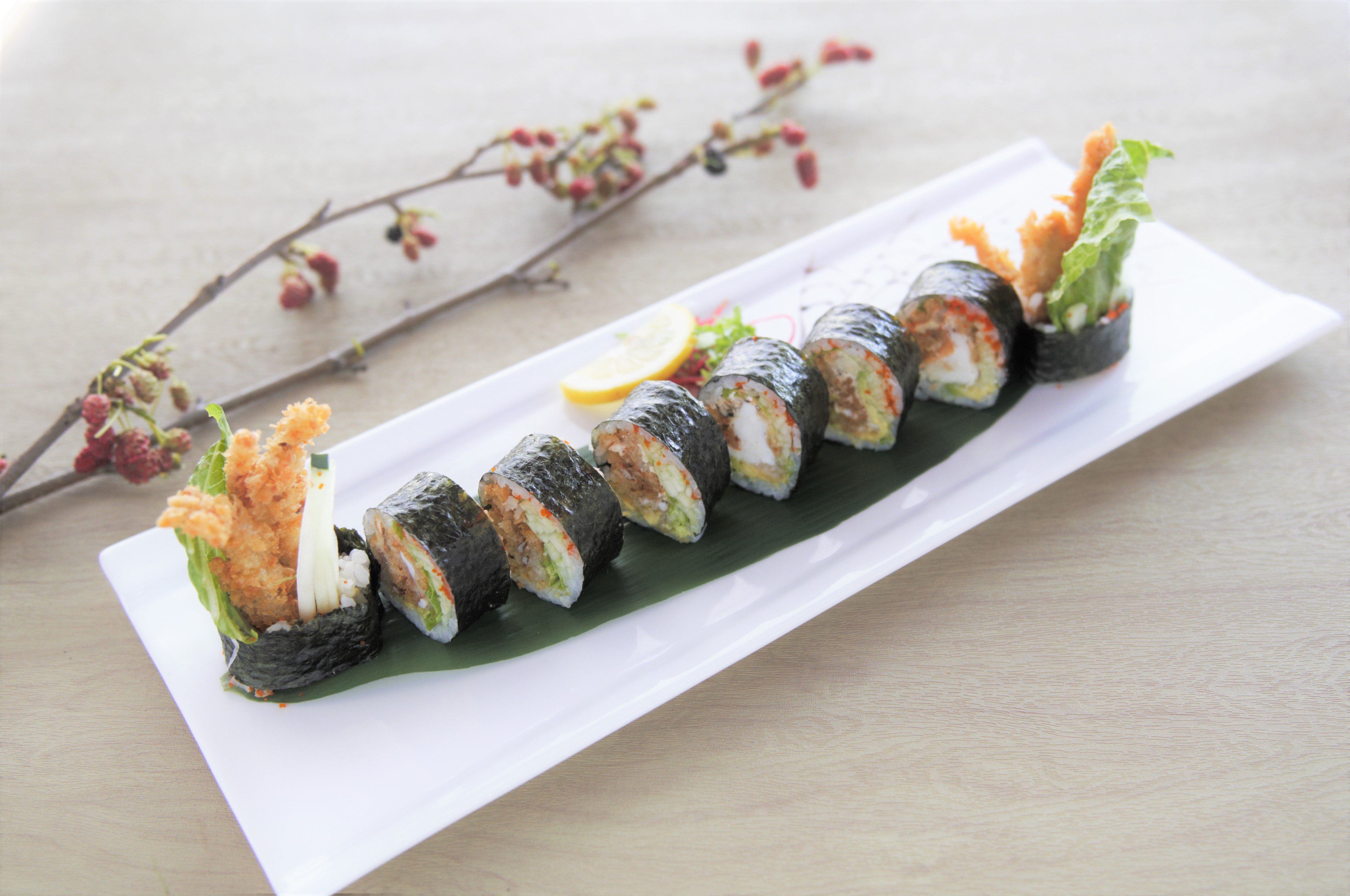 Order Spider Roll food online from Izumi Sushi & Hibachi Steakhouse store, Levittown on bringmethat.com