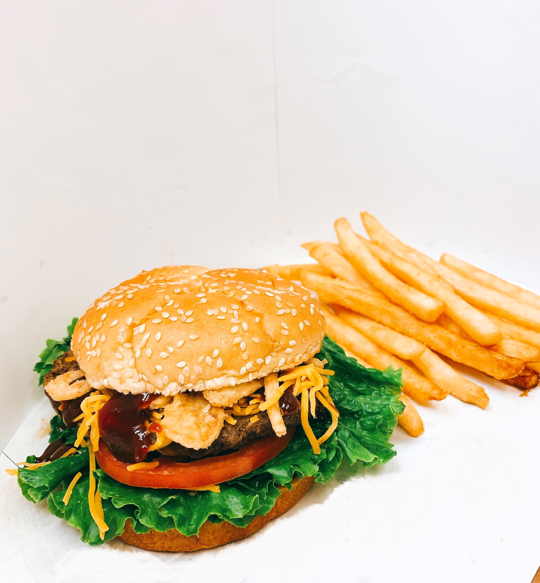 Order BBQ Burger meal food online from Burger Class store, Manchester on bringmethat.com