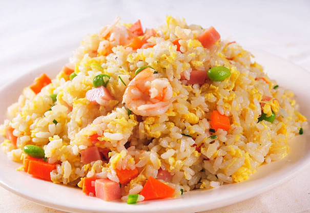Order R4. Seafood Fried Rice/ Com Chien Hai San  food online from Max Saigon store, Chandler on bringmethat.com