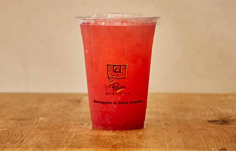 Order Raspberry Lemonade food online from Le Pain Quotidien store, Los Angeles on bringmethat.com