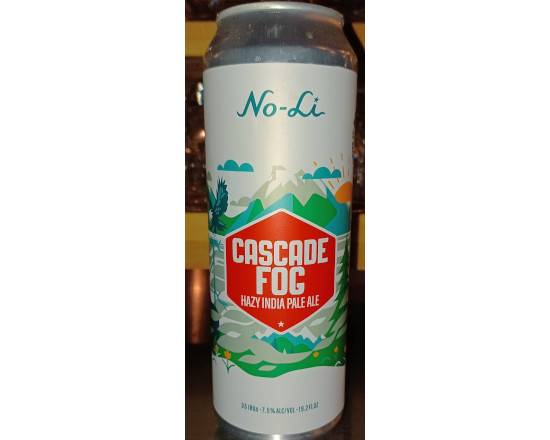 Order No-Li Cascade Fog 19 oz can (7.5% ABV) food online from Colbert Trading Co store, Colbert on bringmethat.com