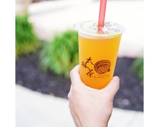 Order Mango Lemon Tea  ( Large Only )  food online from Tai Chi Bubble Tea store, Athens (Clarke County) on bringmethat.com