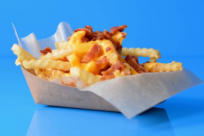 Order Bacon Cheese Fries food online from Fatties Philly Cheesesteaks store, Beech Grove on bringmethat.com