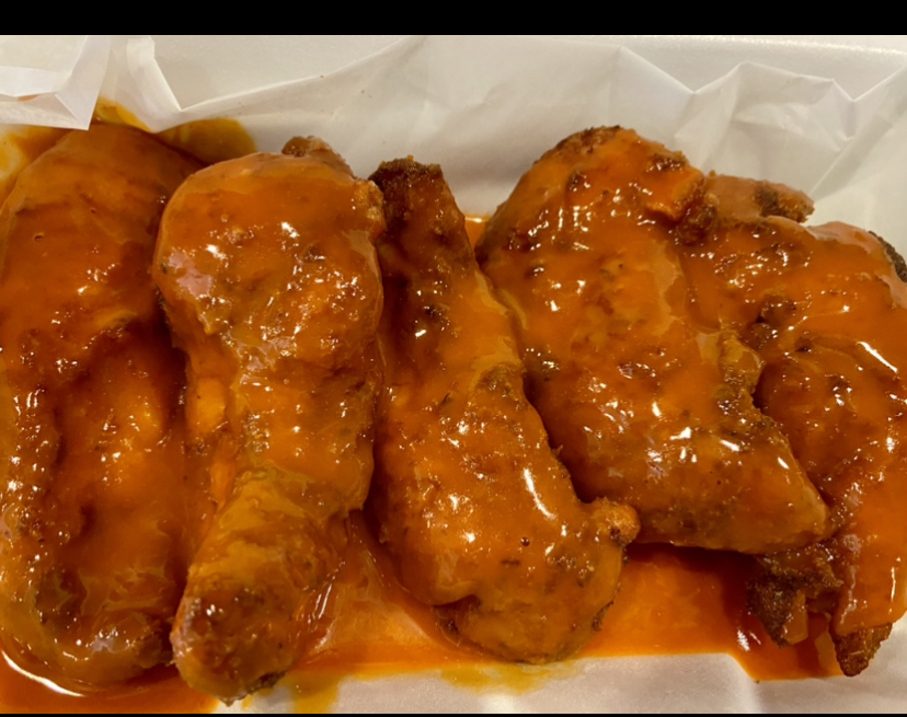 Order 5 Piece Buffalo Fingers with blue cheese food online from Mipal Deli store, Philadelphia on bringmethat.com