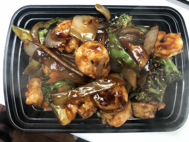Order 98. Szechuan Shrimp food online from New Chinese Boys store, Abingdon on bringmethat.com