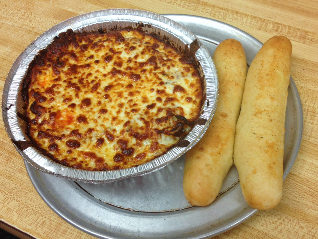 Order Baked Spaghetti food online from Americana Pizza store, Centerville on bringmethat.com