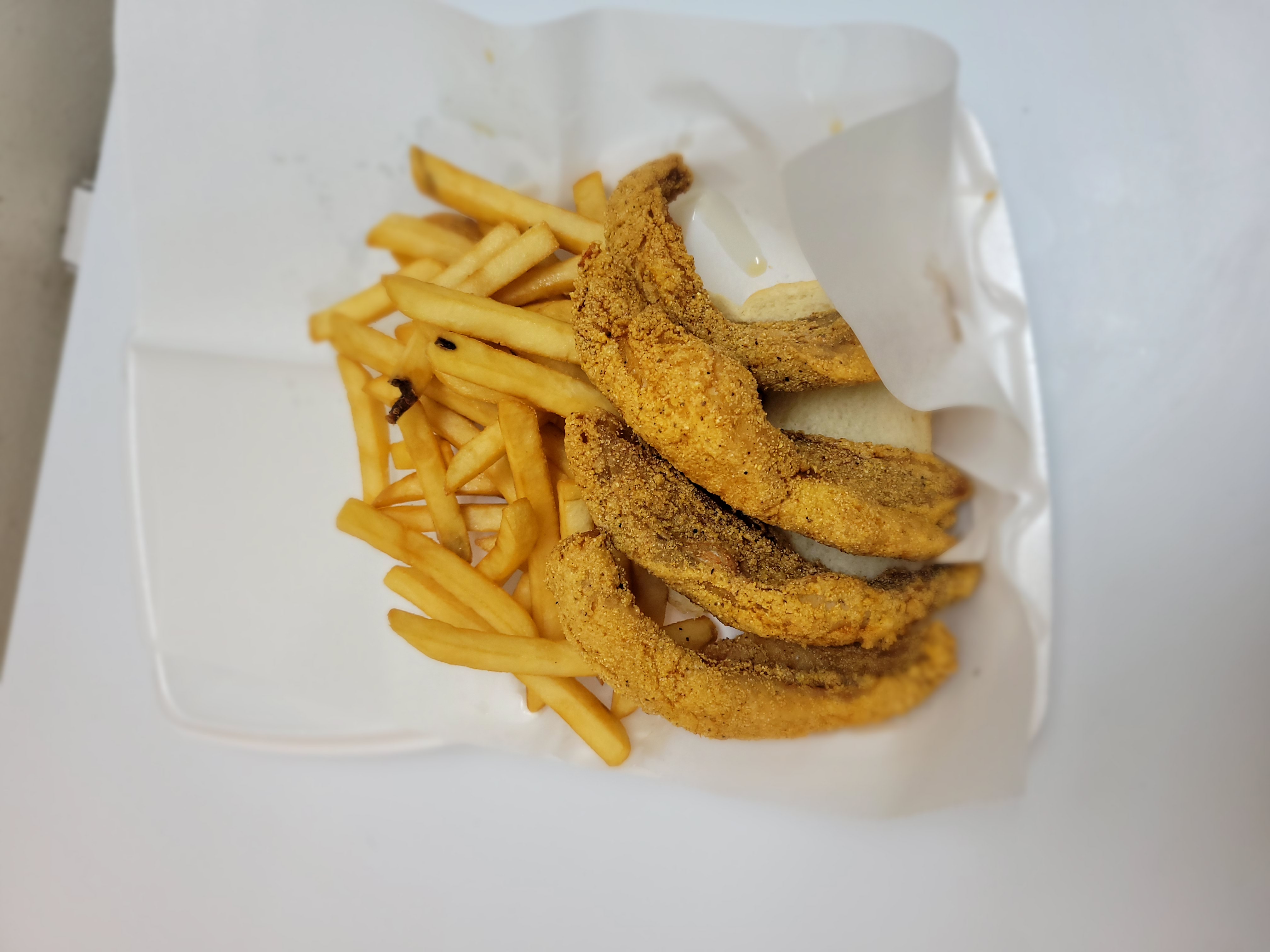 Order 12. Ocean Perch Dinner food online from Hooks Fish & Chicken Plus store, Indianapolis on bringmethat.com
