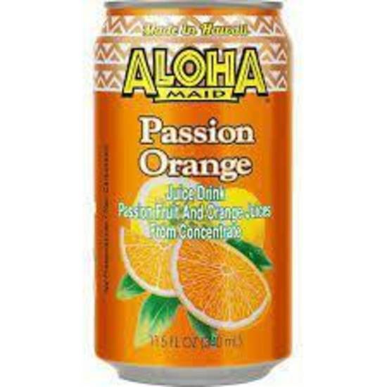Order Aloha Maid - Passion Orange food online from IV Deli Mart store, Goleta on bringmethat.com