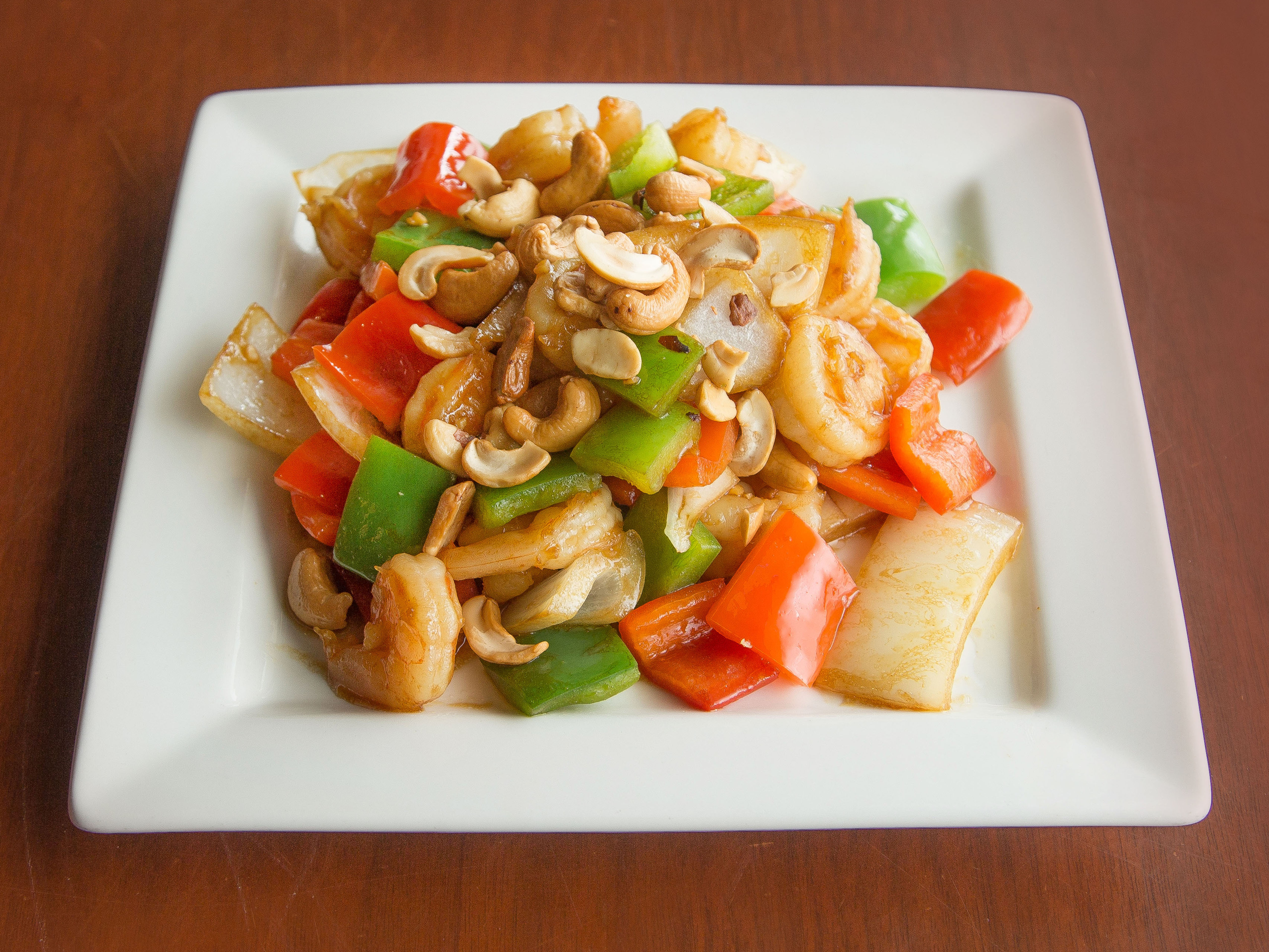 Order Ce13. Brown Sauce Stired Shrimp with Cashew food online from Szechuan Place store, Northridge on bringmethat.com