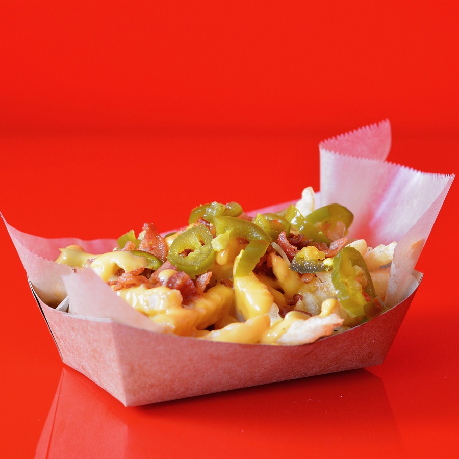 Order Jalapeno Bacon Cheese Fries food online from Super Smash Burgers store, Roswell on bringmethat.com