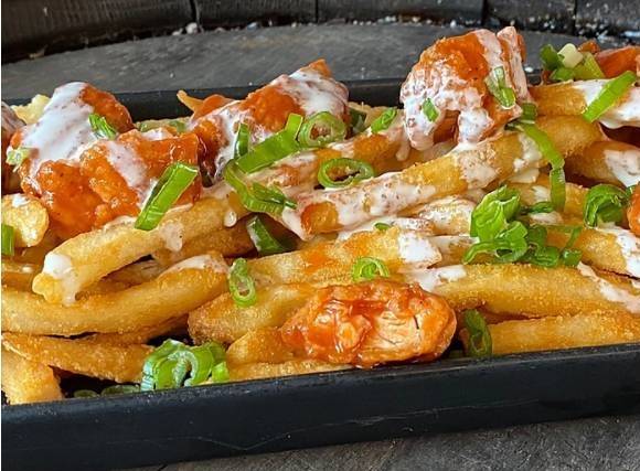 Order Buffalo Chicken Fries food online from Dirty Burger store, Lake Elsinore on bringmethat.com